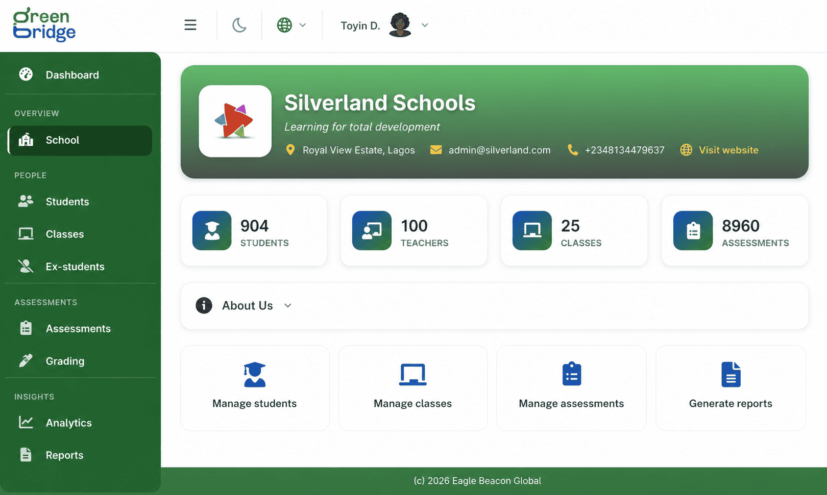 For Schools